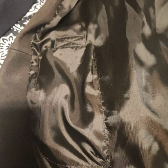 Vintage GAP Genuine Brown Suede Leather Full Zip Jacket Men size XXL - Picture 8 of 9